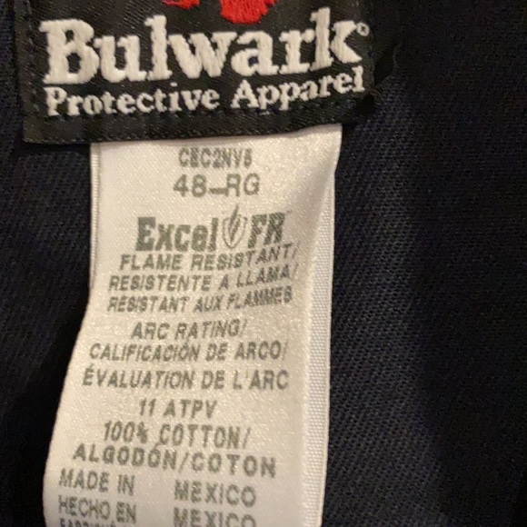 Gently used workers overall size 48 regular men’s - Picture 3 of 7